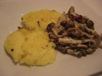 Polenta ai funghi torifolati