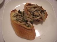 Crostini ai Funghi