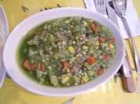 Minestrone verde