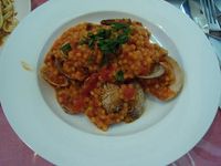 Fregula alle arselle Fregula alle arselle