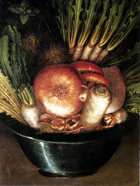 Arcimboldo_ortaggi in una ciotola